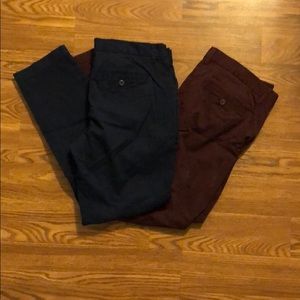 Gap lot of 2 Slim City Khakis
